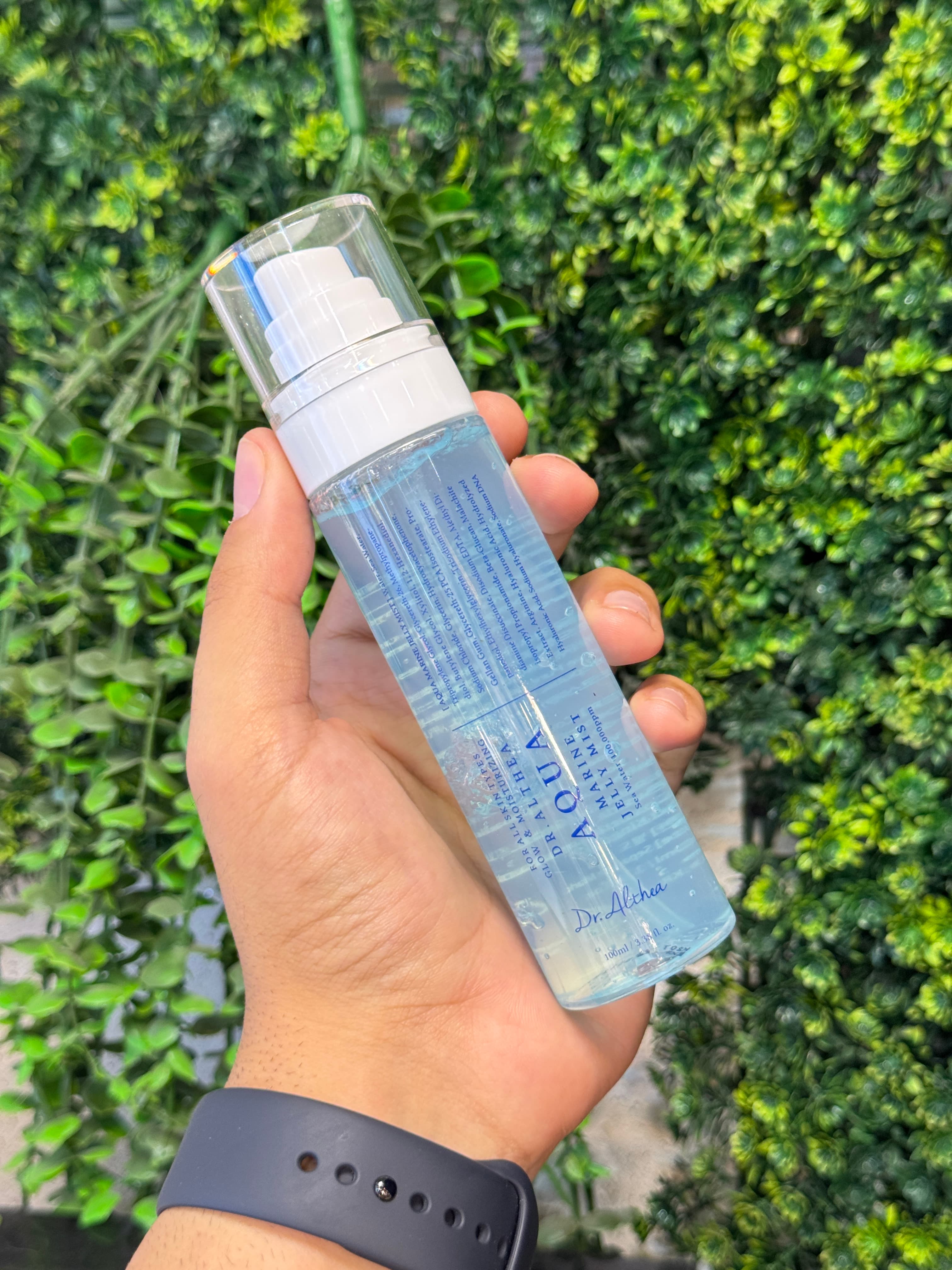 میست ژله ای آبرسان آکوا مارین دکتر آلتیا Aqua Marine Jelly Mist اصل | اسپری آبرسان و درخشان کننده پوست