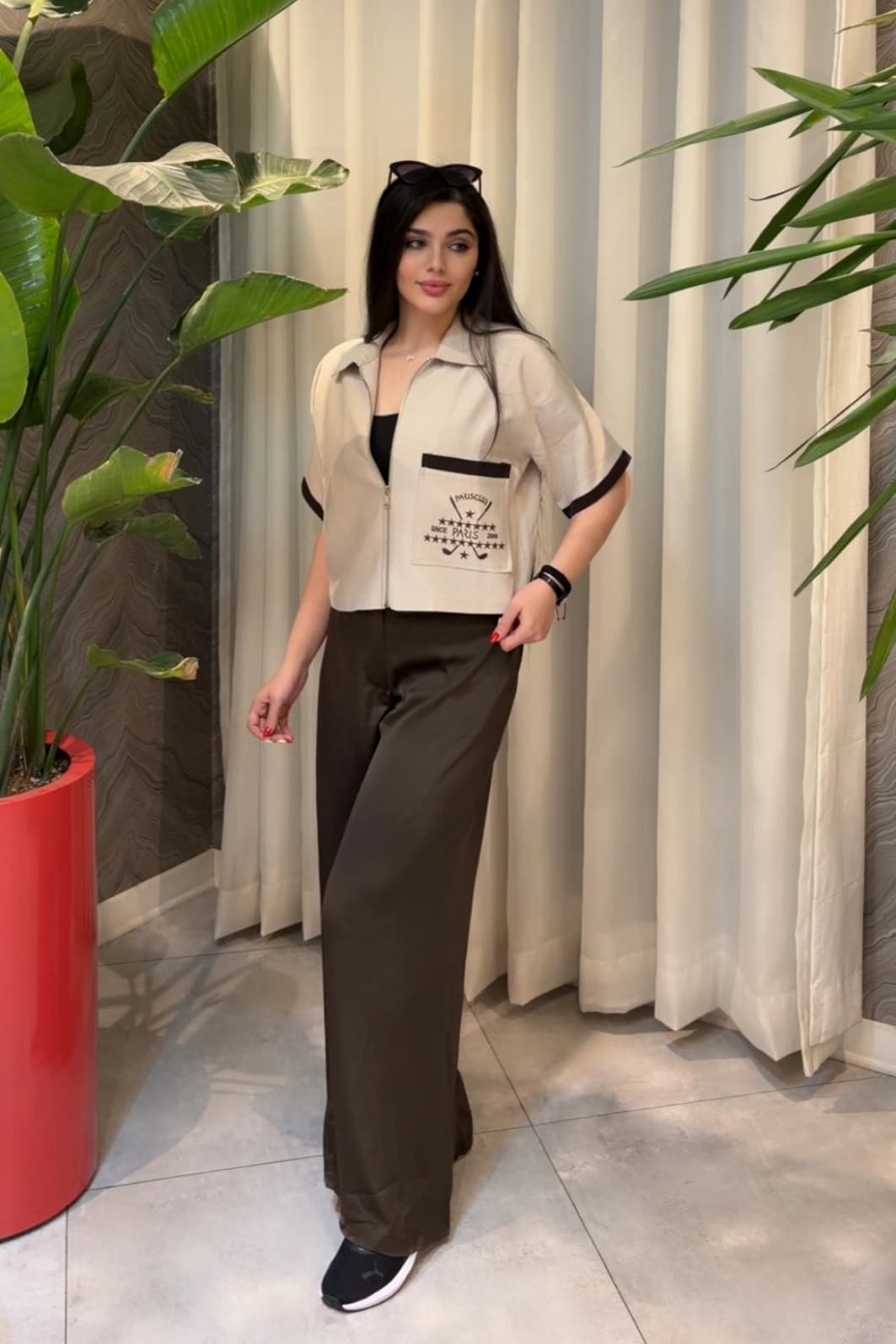 وست سیلک زنانه وارداتی پاریس کلاب