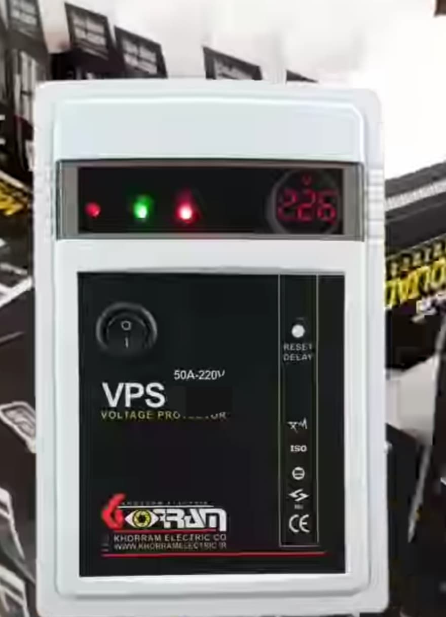 محافظ ولتاژ برق پاکنتورvps_103 خرم الکتریک