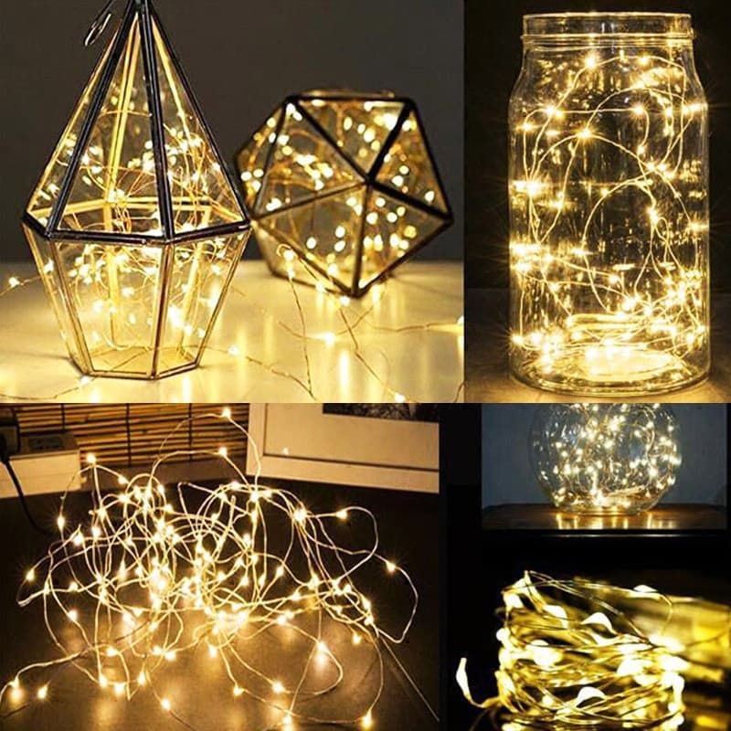 ریسه خورشیدی مدل سولونیکس 100LED طول 10 متر — تصویر ۴