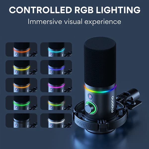 میکروفن USB استودیویی Maono مدل PD200X — تصویر ۳
