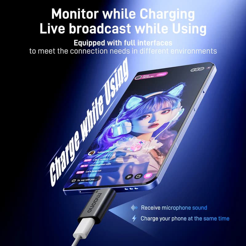 میکروفن کندانسر Maono مدل DM40 PRO — تصویر ۴