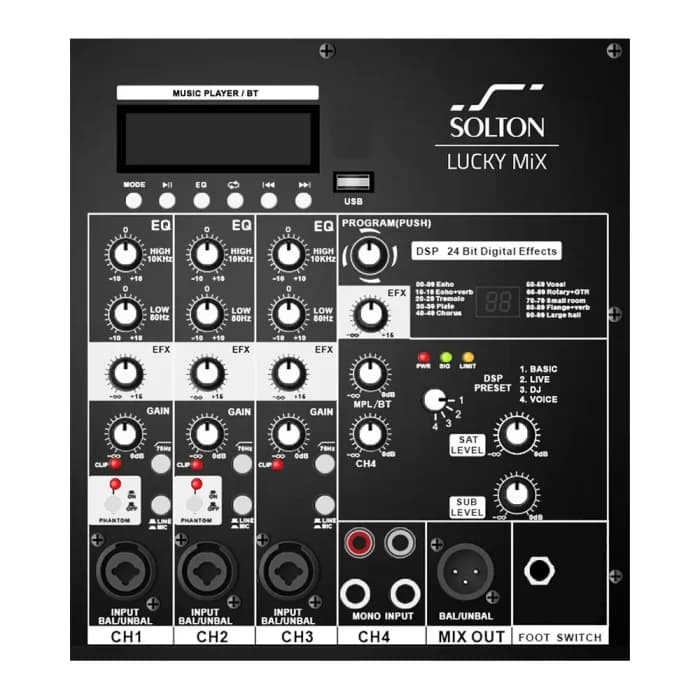 ست بلندگو 2.1 Solton Acoustic مدل Lucky Mix System Without Stand — تصویر ۶