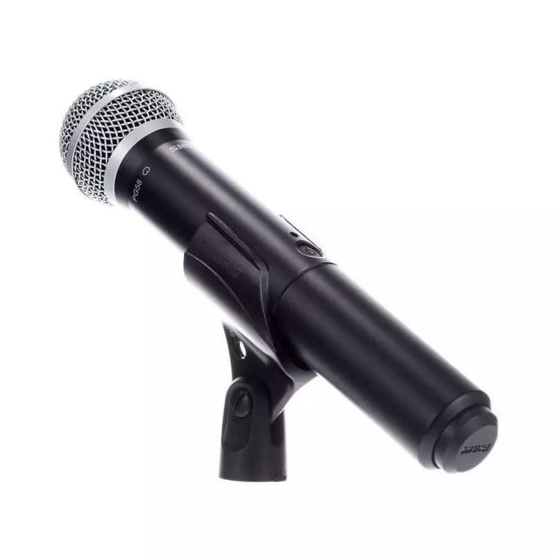 میکروفن بیسیم وکال دو دسته SHURE مدل BLX 288/SM58 — تصویر ۸