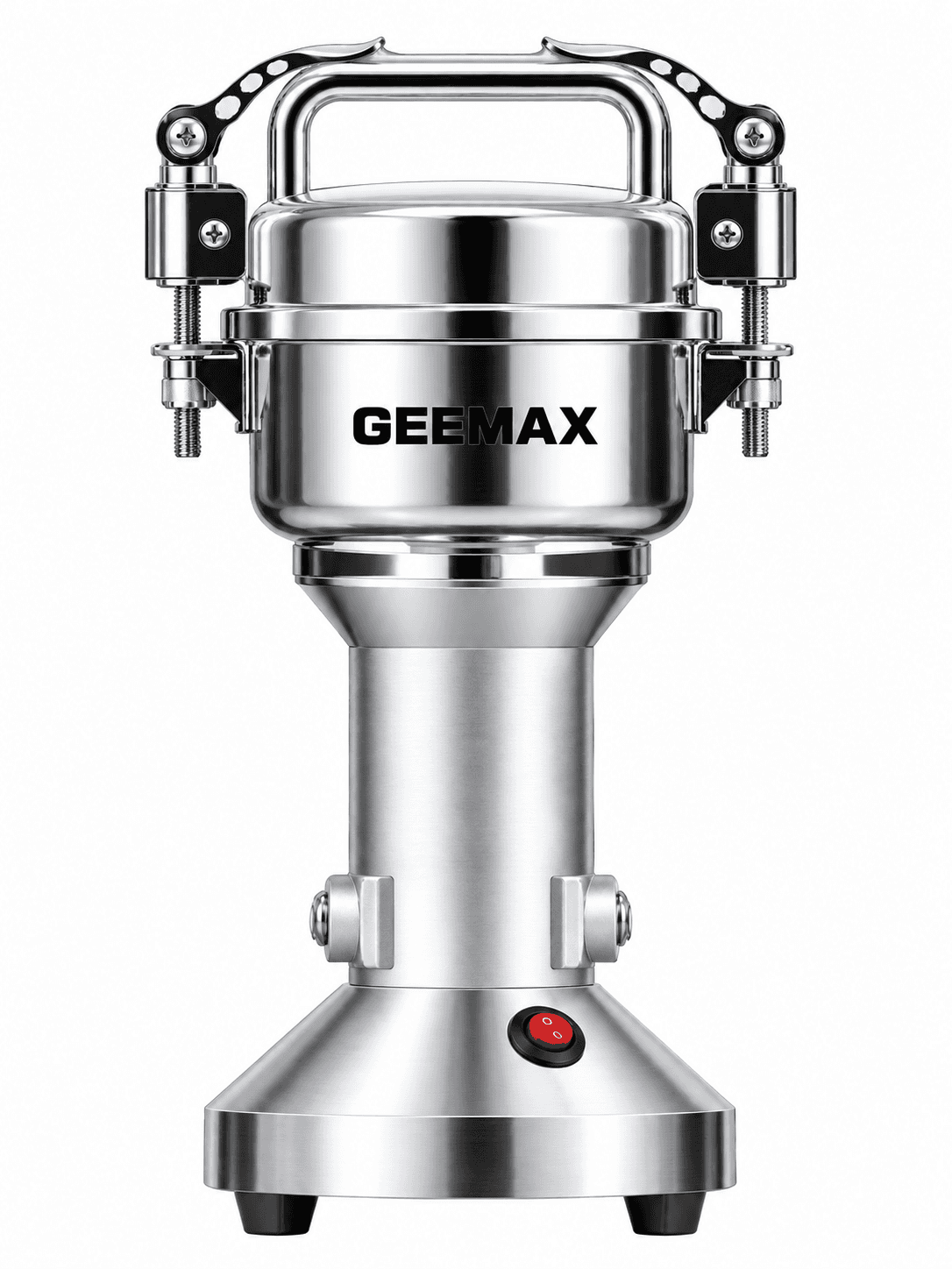 آسیاب پودرساز برقی Geemax مدل GMC-4232 موتور مسی ۱۲۰۰ وات ظرفیت ۲۰۰ گرم