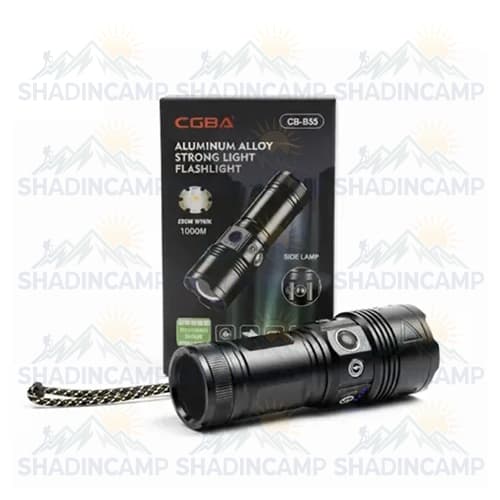 چراغ قوه پلیسی کوبا مدل CB-B55 - شادین کمپ — تصویر ۲