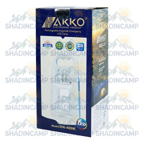 چراغ اضطراری آکو مدل HK-400K - شادین کمپ — تصویر ۸