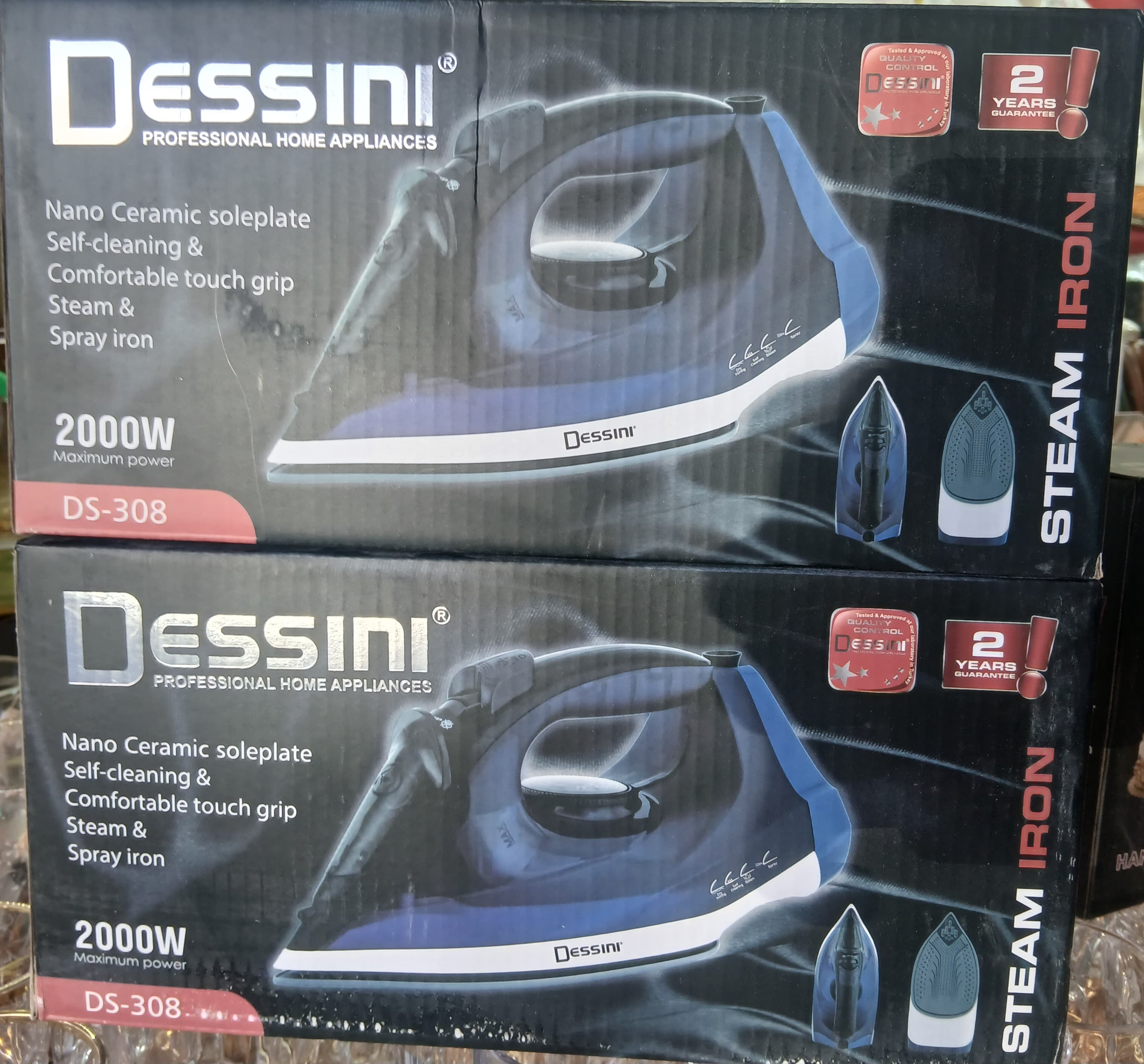 اتو بخار دسینی مدل ds_308