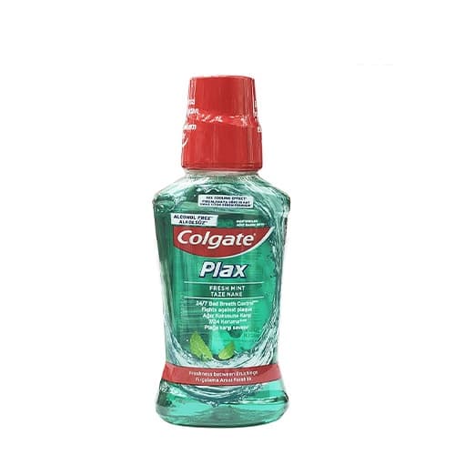 دهانشویه پلکس کلگیت مدل fresh mint حجم 250 میل