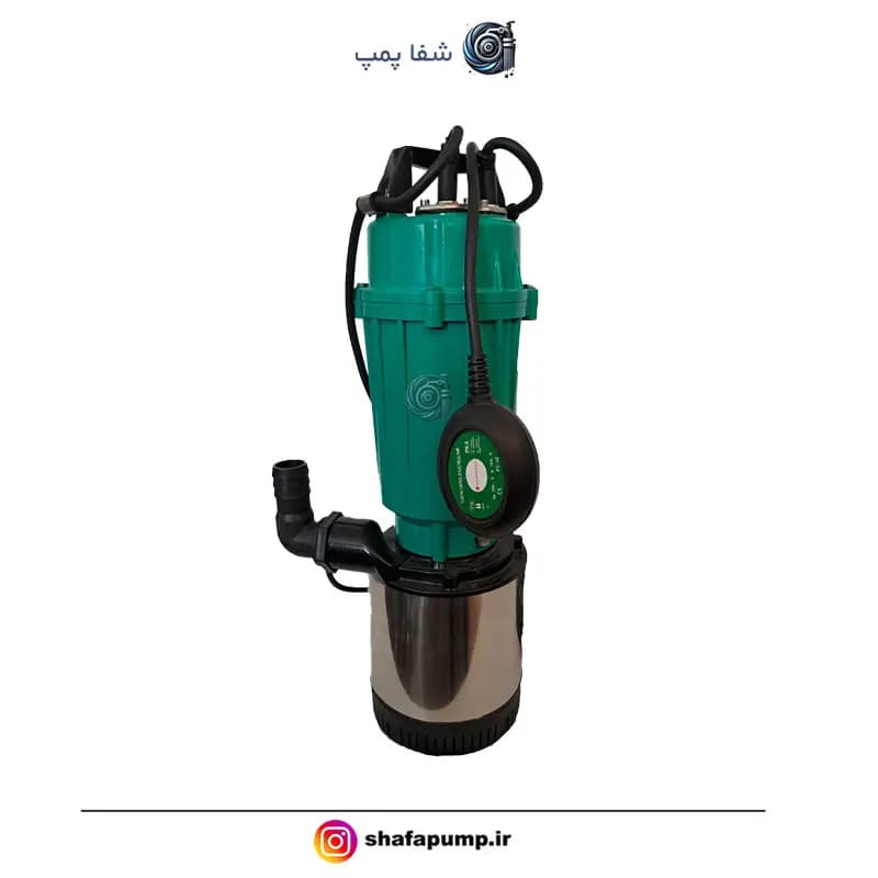 پمپ کفکش هاچاسو 65 متری فلوتر دار مدل HACHASOU SPA2-60/6-1.1F - شفا پمپ | فروش تخصصی موتور برق، پمپ آب، کفکش، لوله خطومی و تجهیزات صنعتی و کشاورزی