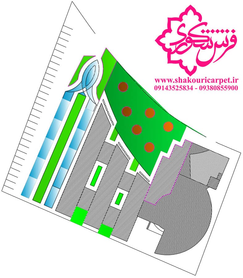 دانلود پروژه معماری نقشه اتوکدی + تصاویر رندر شده موزه - کد 01 - بازرگانی شکوری | Shakouri Trading — تصویر ۲