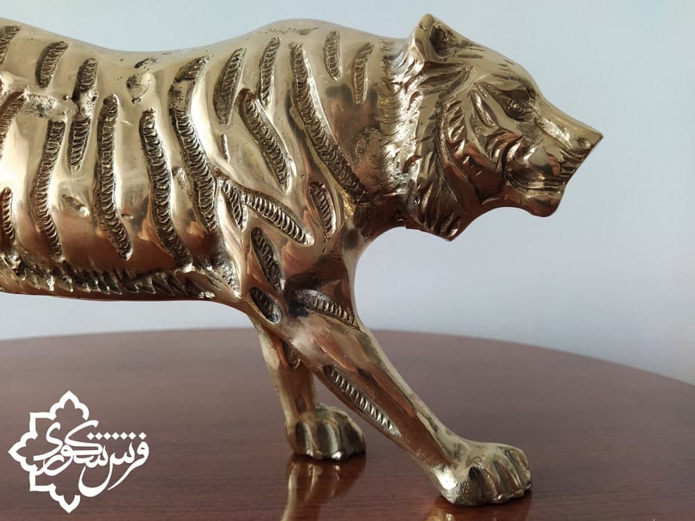 + قیمت مجسمه برنجی ببر | خرید انواع مجسمه برنجی شکوری — تصویر ۲