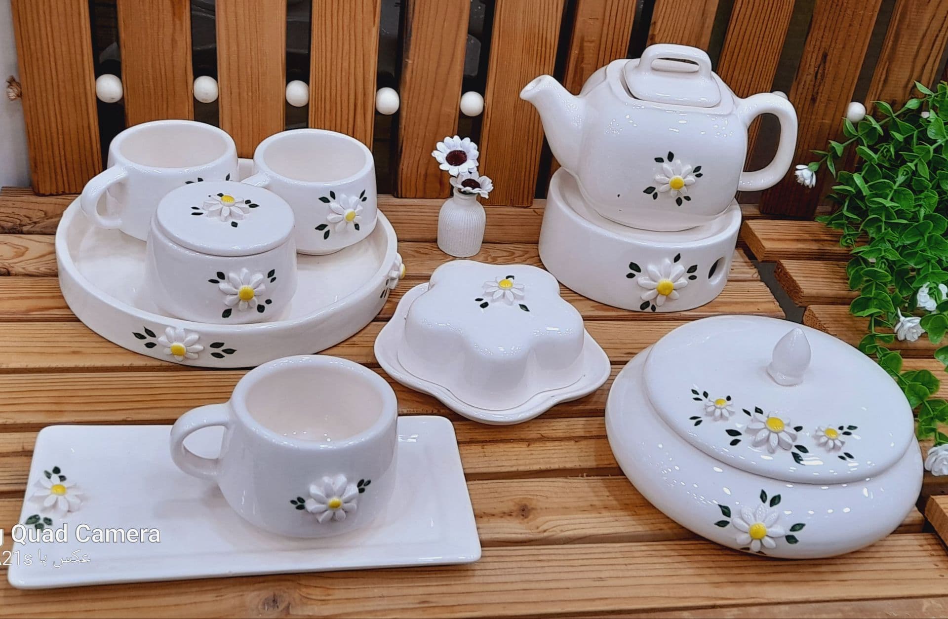 سرویس پذیرایی مدل گل بابونه