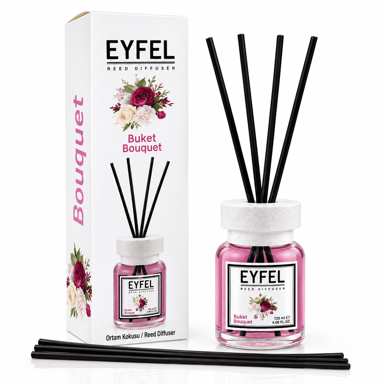 خوشبوکننده ایفل 120 میل خارجی رایحه دسته گل EYFEL Bouquet