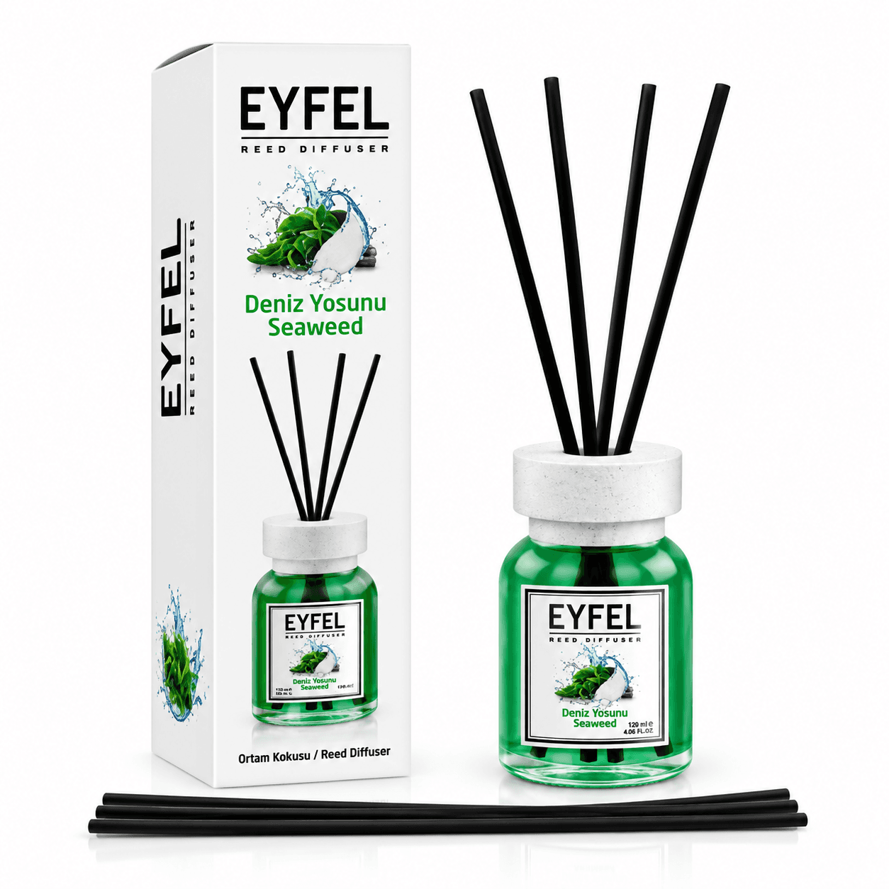 خوشبوکننده ایفل 120 میل خارجی رایحه جلبک سبز EYFEL Seaweed