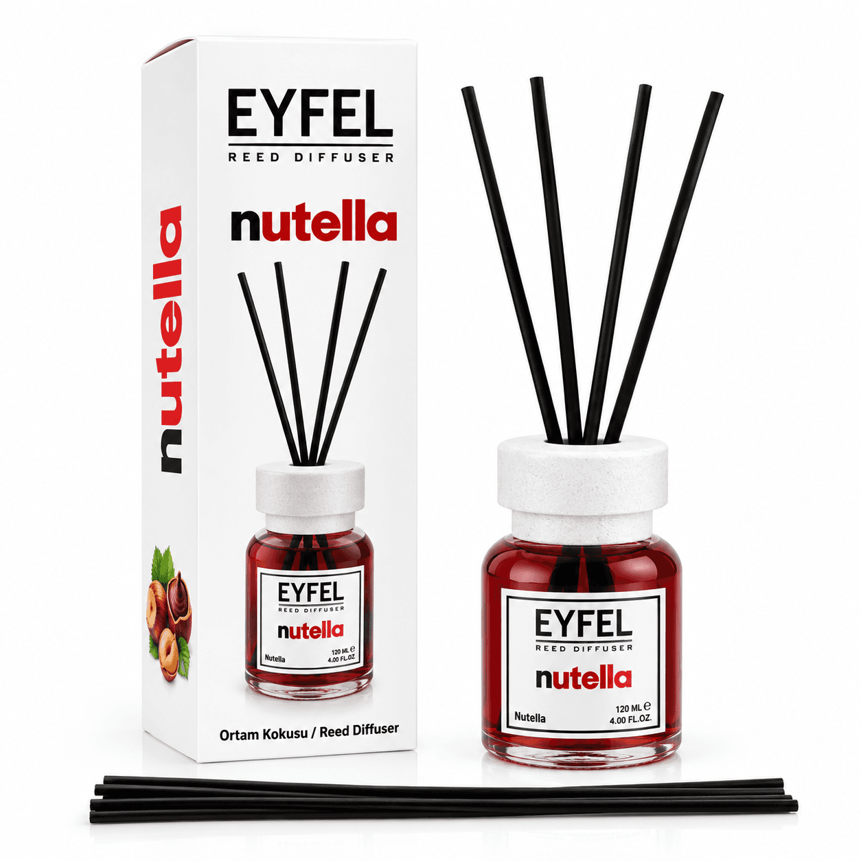 خوشبوکننده ایفل 120 میل خارجی رایحه نوتلا EYFEL Nutella