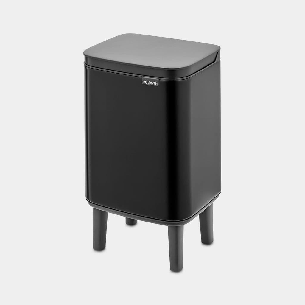 سطل زباله 4 لیتر مشکی چهارپایه برابانتیا brabantia — تصویر ۲