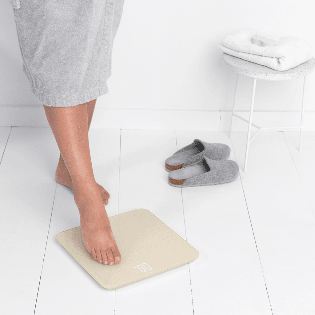 ترازو وزن انسان بژ (کرم) برابانتیا brabantia — تصویر ۲