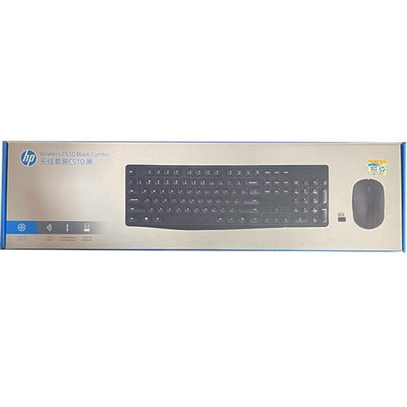 کیبورد و ماوس بی‌سیم اچ پی مدل HP CS10 - شهر لپ تاپ — تصویر ۵