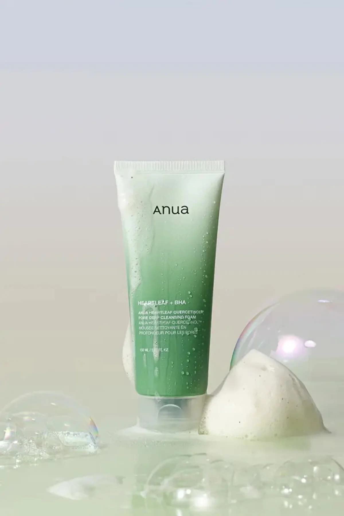 فوم پاک‌کننده عمیق منافذ هارت‌لیف کوئرستینول آنوا ANUA، حجم 150 ml — تصویر ۶