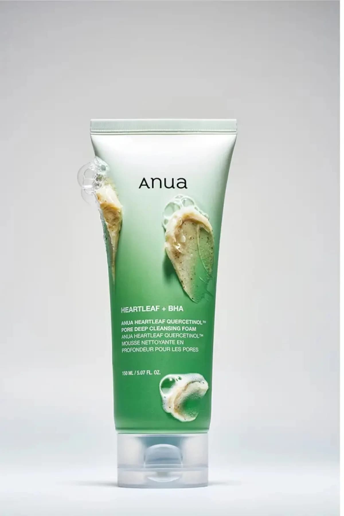 فوم پاک‌کننده عمیق منافذ هارت‌لیف کوئرستینول آنوا ANUA، حجم 150 ml — تصویر ۷