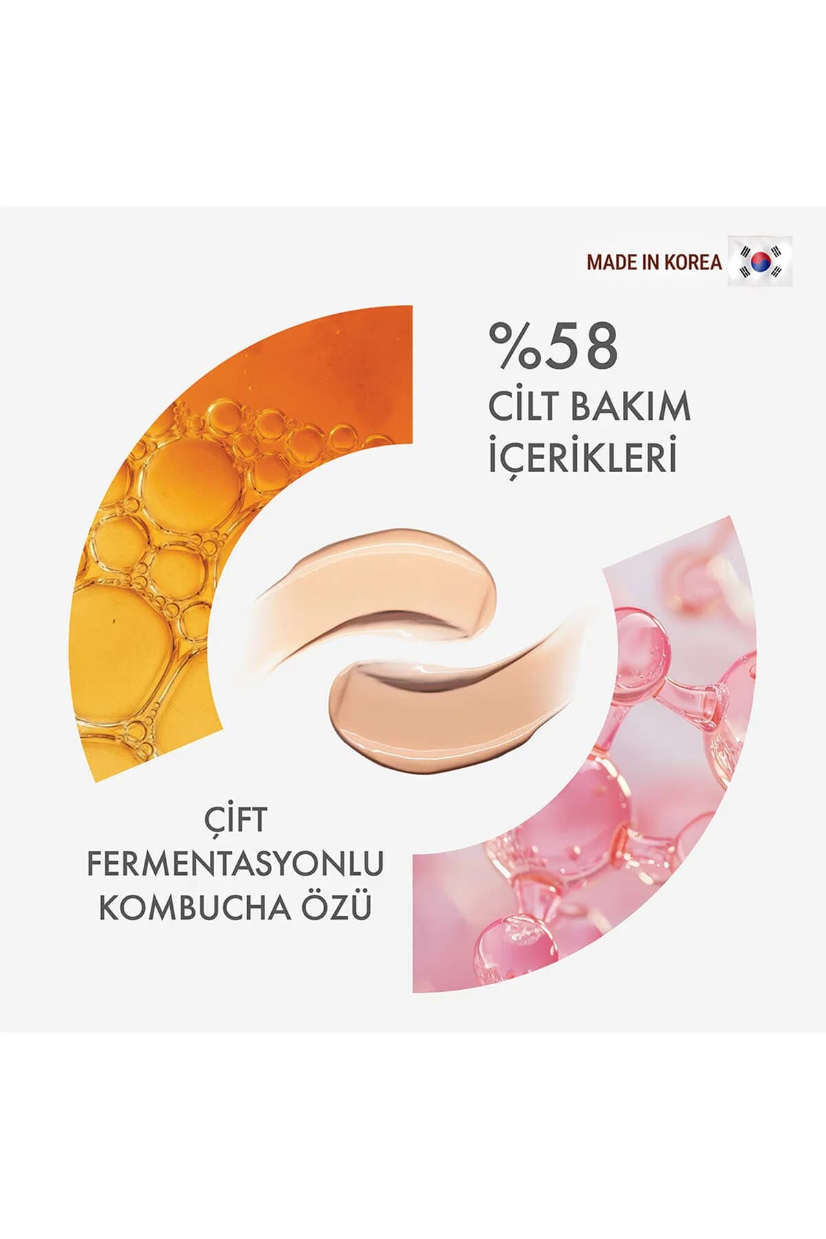 کرم بی‌بی پیور بیوتی PURE BEAUTY SPF50 PA++++ رنگ طبیعی، ۳۰ میلی‌لیتر بژ — تصویر ۶