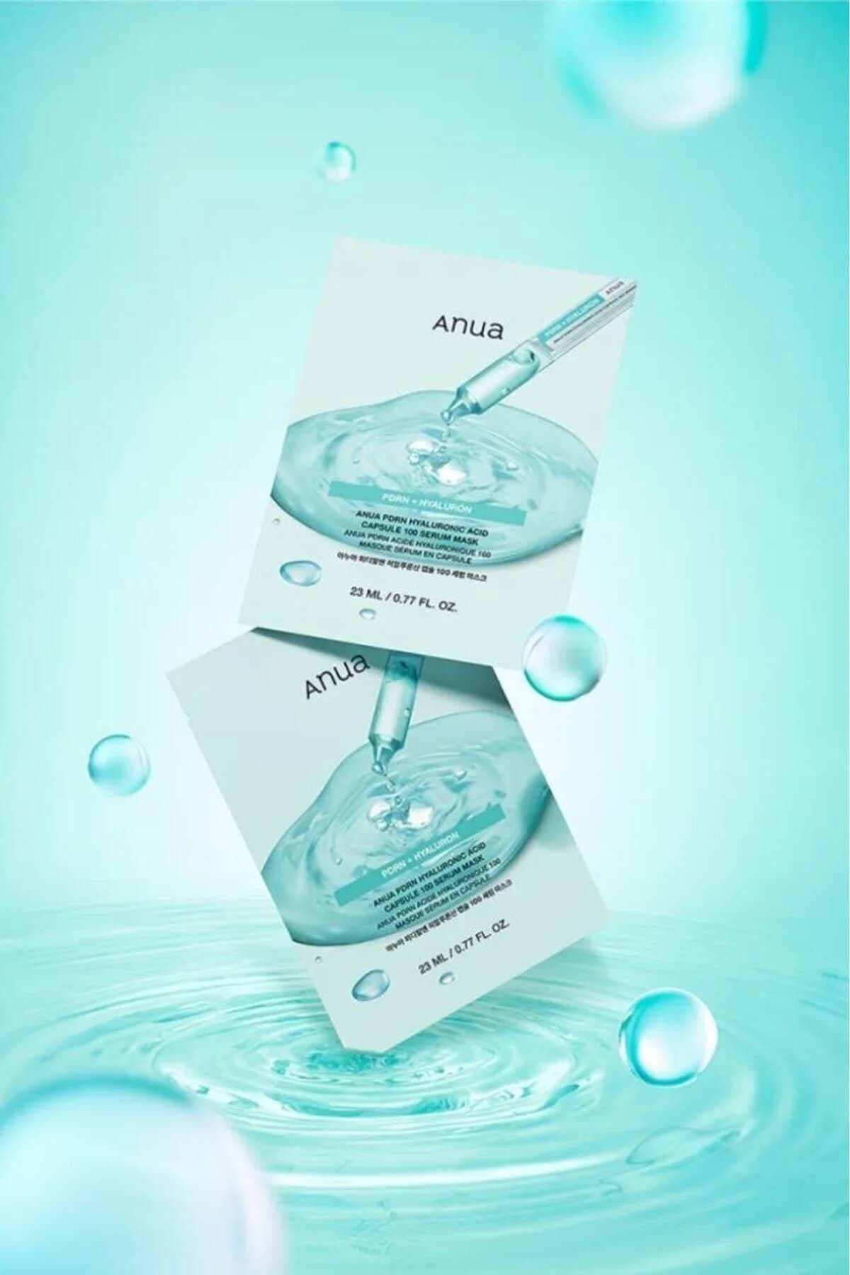 ماسک صورت سرم 23 ml PDRN کپسول هیالورونیک و DNA سالمون 100 آنوا ANUA — تصویر ۵