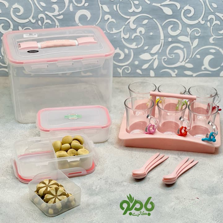 سرویس چای و صبحانه خوری 6 نفره لیمون