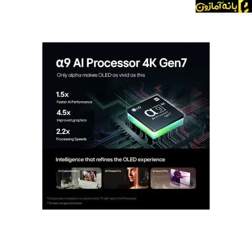 تلویزیون ال جی 77 اینچ اولد مدل OLED77C46LA — تصویر ۷