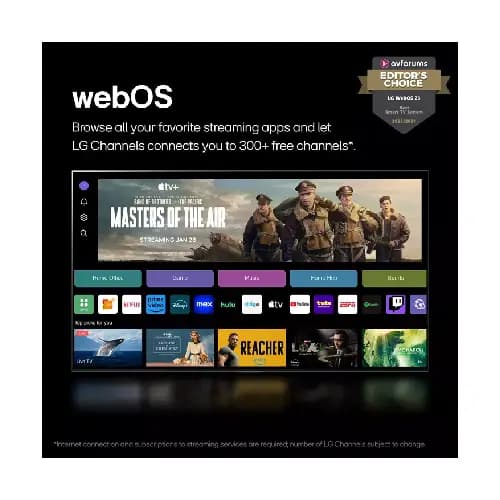 تلویزیون ال جی 65 اینچ اولد مدل OLED65C4PUA — تصویر ۸