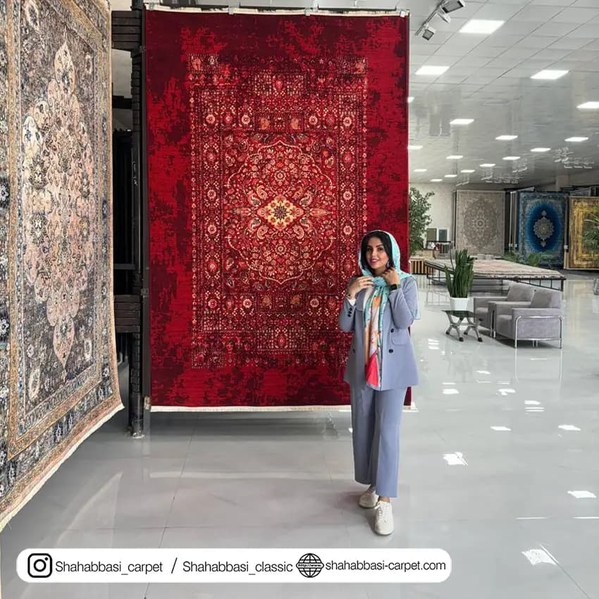 فرش سنتی کد 800202 لاکی