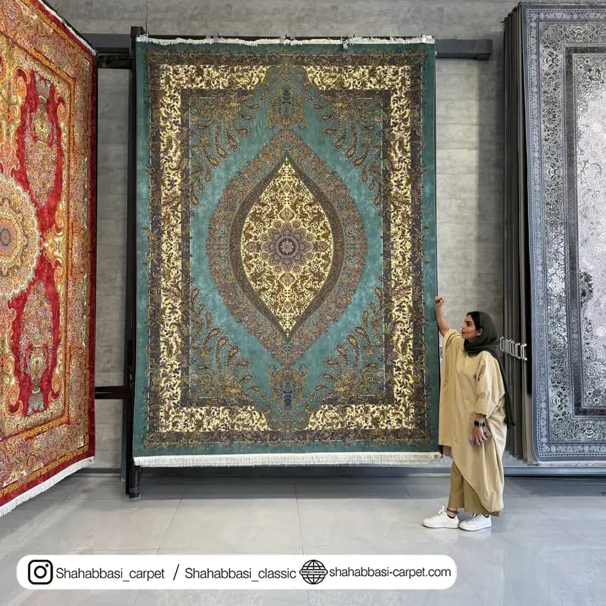 فرش ماشینی آفرینش کد 1500214 خاکستری