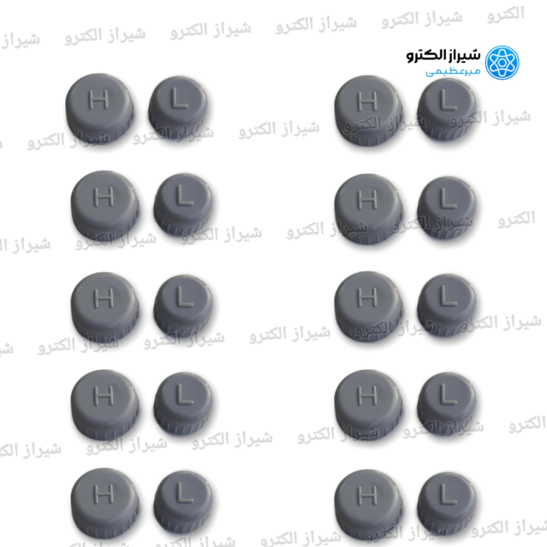 (۱۰ جفت / ۲۰ عدد)درپوش پلاستیکی L H کولر خودرو درجه 1