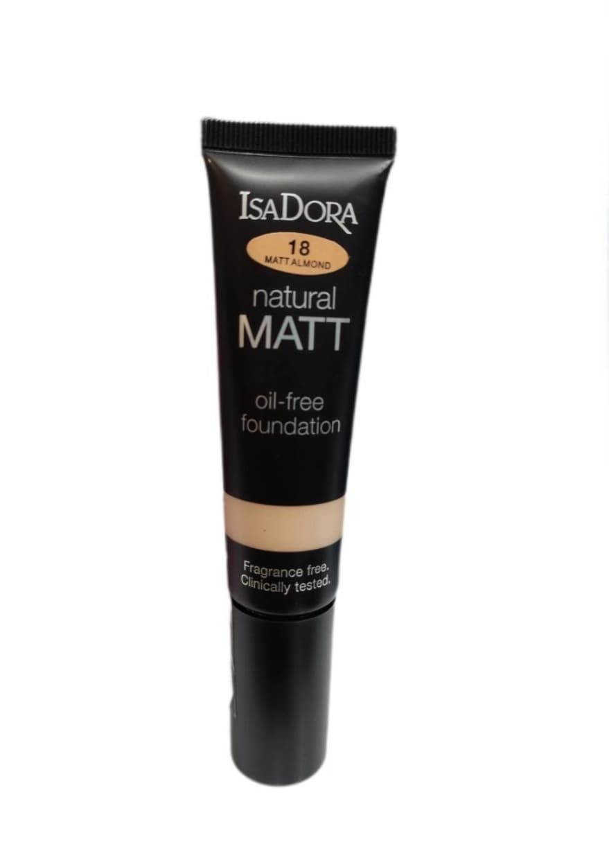 کرم پودر ایزا.دورا مدل Natural Matt شماره ۱۰ حجم ۳۵ میلی‌لیتر