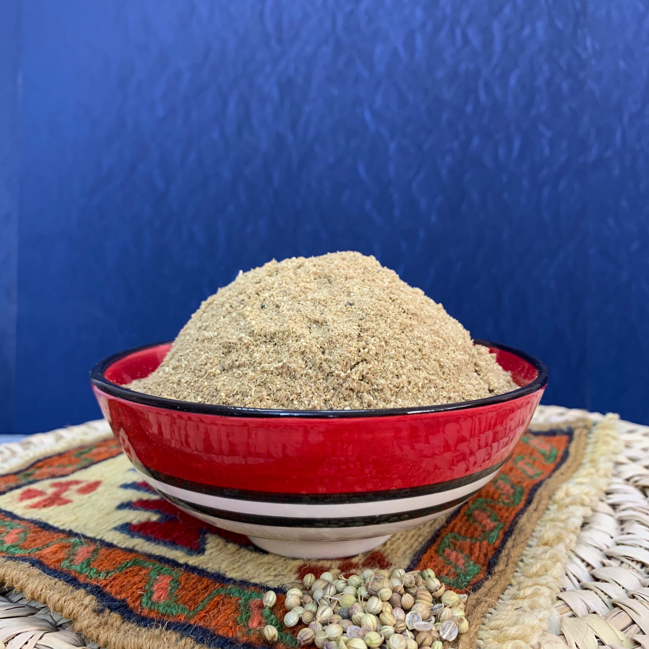 پودر تخم گشنیز (پودر شده از تخم گشنیز سورت شده اعلا )