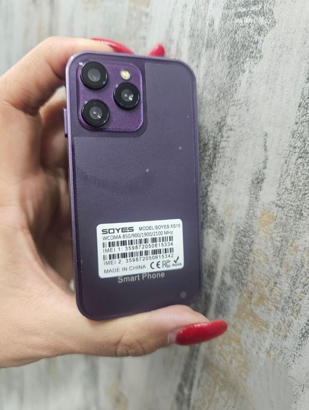 آیفون مینی (لمسی) برند سویس XS15 | حافظه 16 رم 2 گیگابایت(اصلی-گارانتی دار-با مهلت تست-به همراه فیلم معرفی کامل) — تصویر ۴