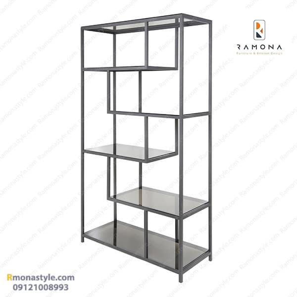 شلف جنس آهن کوره ای طرح ال پازل کد 5507