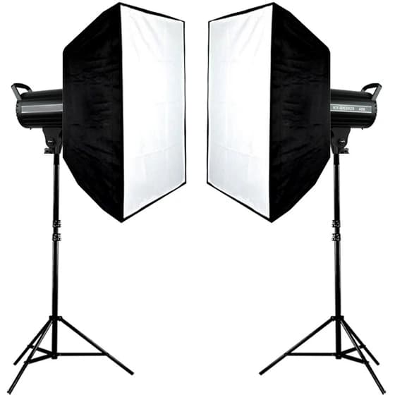 کیت ویدیو لایت BK-0929 با سافت باکس 90×60 سانتی B-kit41