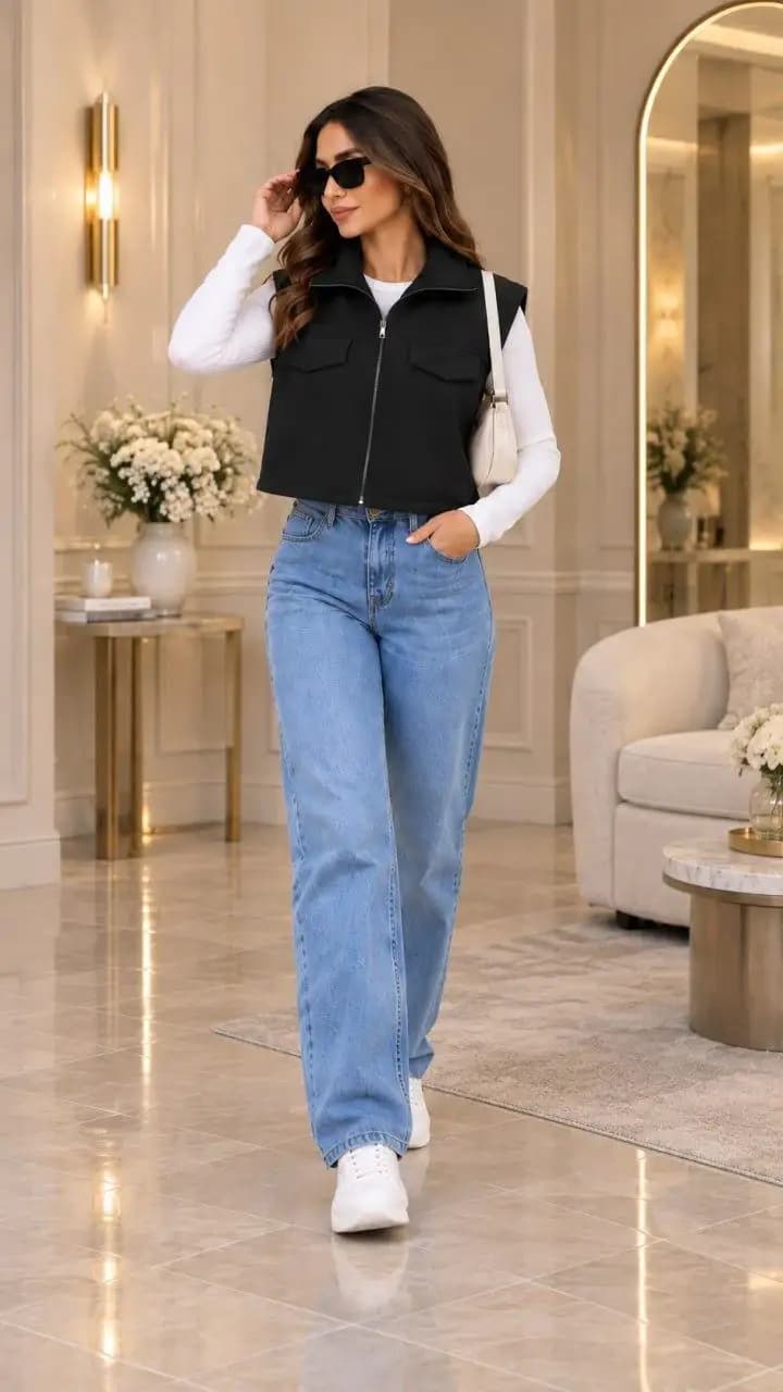 وست پافی زنانه در 7 رنگ کد 135 — تصویر ۶