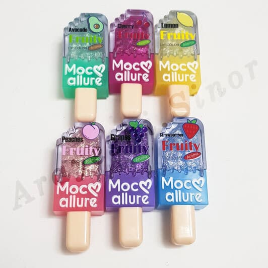 برق لب شاین دار بستنی موکالور MOC034 — تصویر ۲
