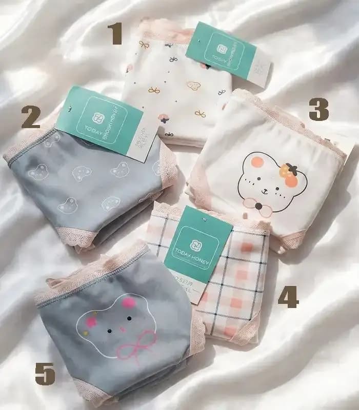 شورت نخ پنبه زنانه طرح عروسکی — تصویر ۲