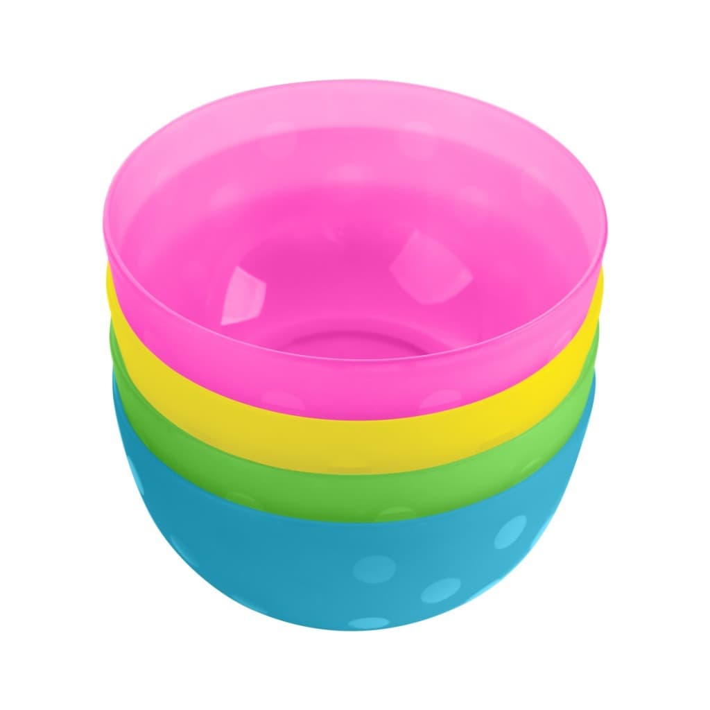 کاسه ۴ عددی کیکابو Rainbow ۳۰۰ میل BPA‑free