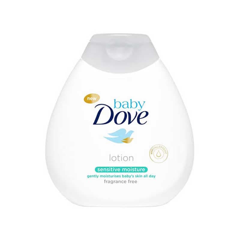 لوسیون بدن کودک داو مدل Sensitive Moisture حجم 200 میل