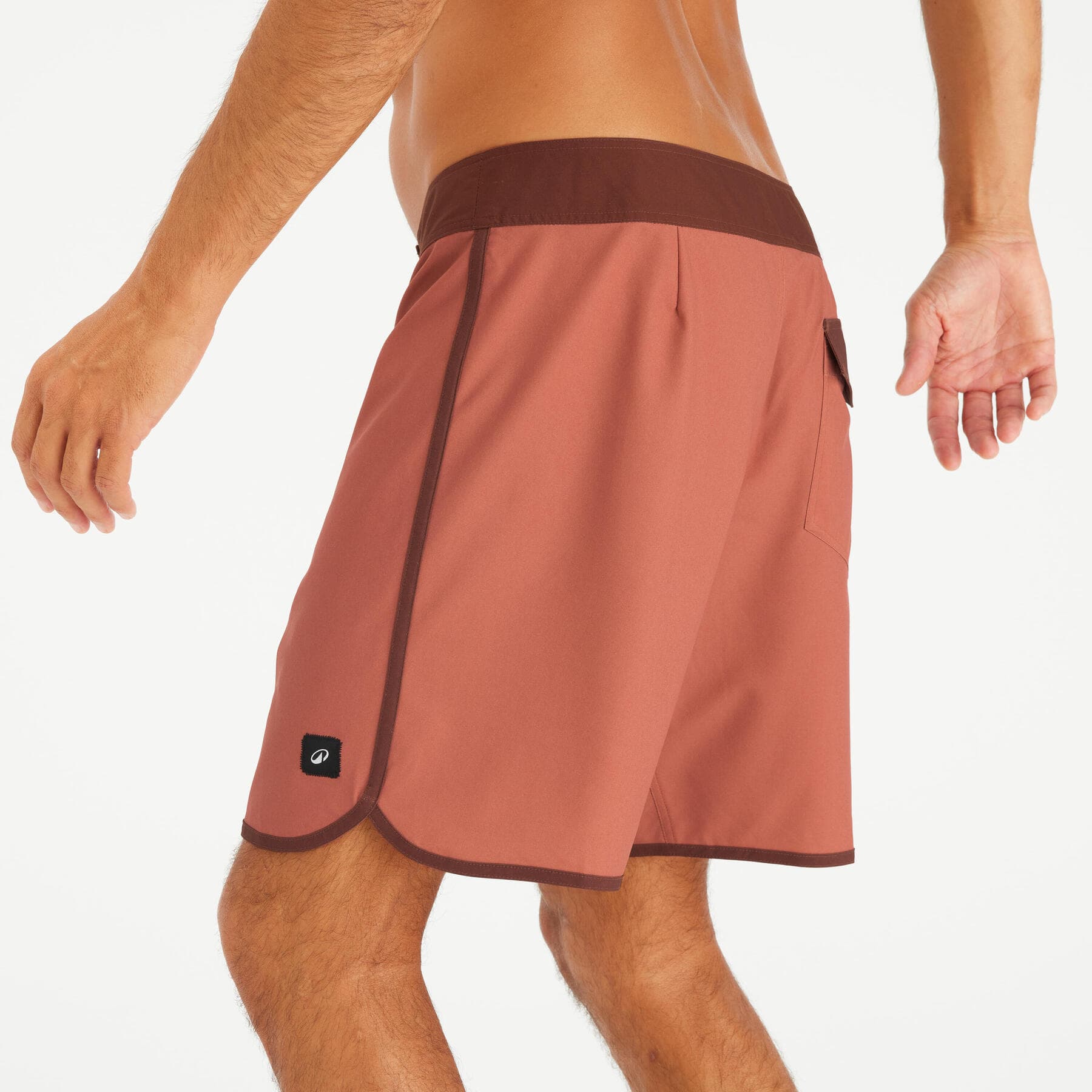 مایو موج سواری دکتلون Decathlon Male Mid 18″ Sea Shorts/Boardshort – Patterned – 500 — تصویر ۷