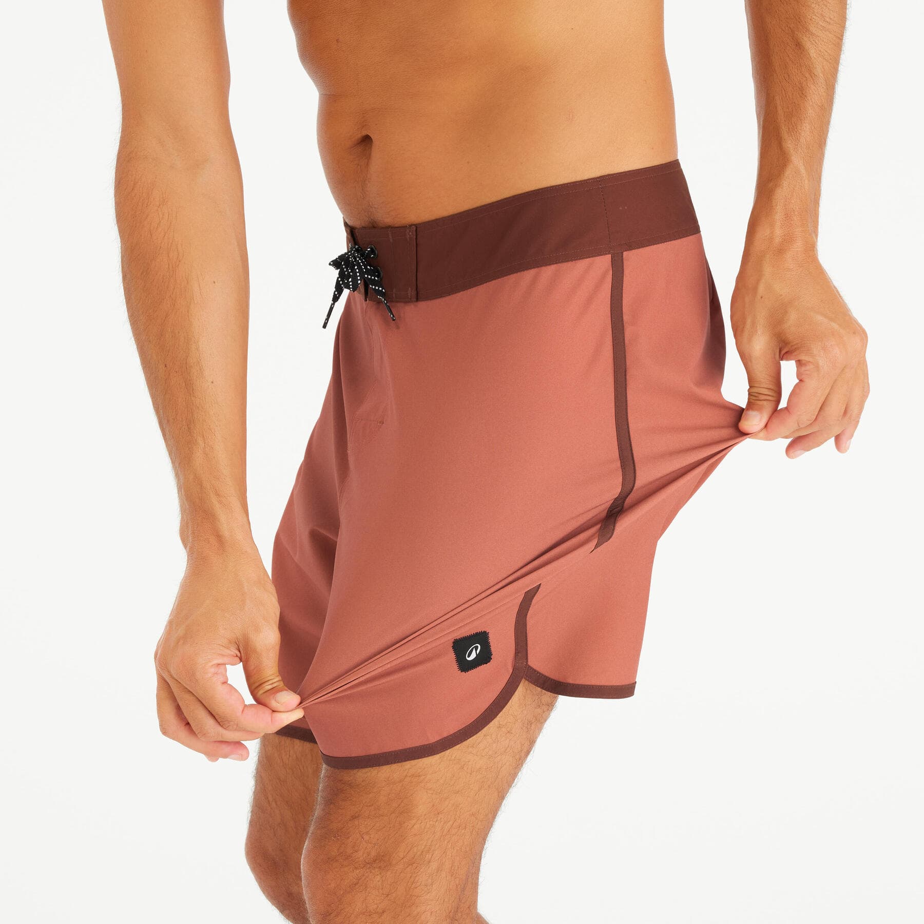 مایو موج سواری دکتلون Decathlon Male Mid 18″ Sea Shorts/Boardshort – Patterned – 500 — تصویر ۵