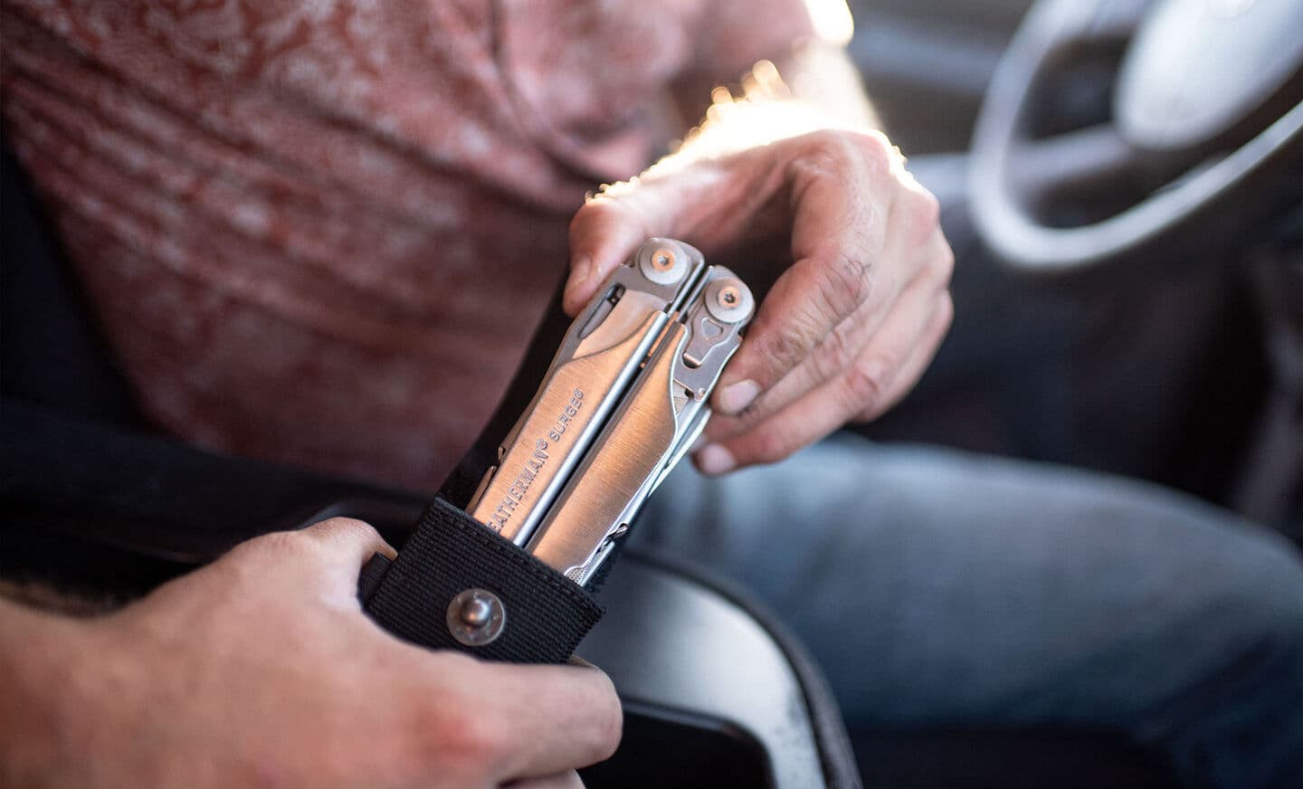 لدرمن سرج – ابزار چند کاره Leatherman Surge – Stainless Steel — تصویر ۶