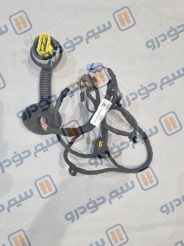 سیم کشی درب جلو پژو 206 تیپ 5 سوکت زرد