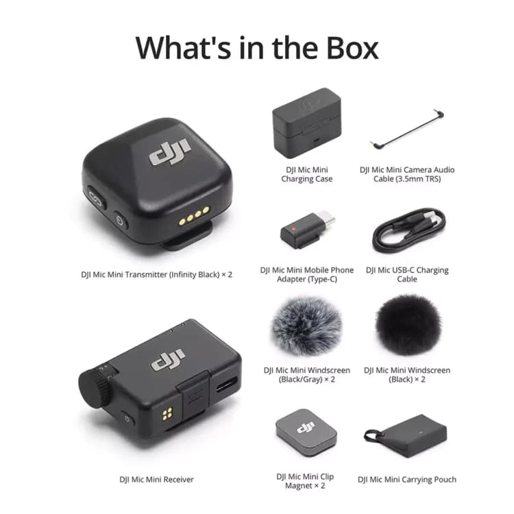 میکروفن دی جی آی مدل DJI Mic Mini — تصویر ۴