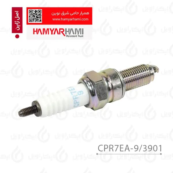 شمع NGK موتورسیکلت کلیک 150 اصل ژاپن با گارانتی همیار حامی _ CPR7EA-9/3901 — تصویر ۲