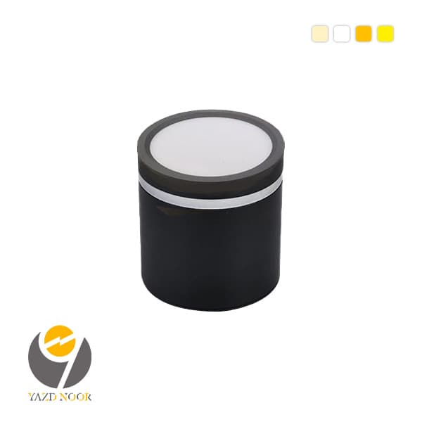 چراغ استوانه ای SMD روکار 9 وات YAZD NOOR